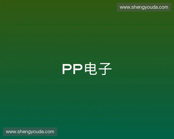 发现PP电子